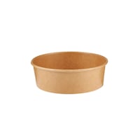 Picture of BYFT Kraft Salad Bowl 320 GSM, 500ml, Pack Of 50Pcs