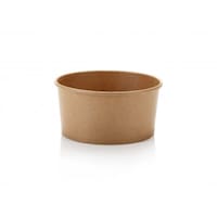 Picture of BYFT Kraft Salad Bowl 320 GSM, 1300ml, Pack Of 50Pcs