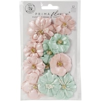 Picture of Prima Marketing Mulberry Paper Flowers, Pastel Dreams/Magic Love