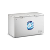 Star Track Anti Scratch Cabinet Chest Freezer, 116L - White