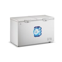 Star Track Anti Scratch Cabinet Chest Freezer, 300L - White