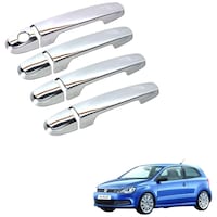 Picture of Kozdiko Chrome Handles Door Latch Cover for Volkswagen Polo GT, KZDO785011, 4Sets