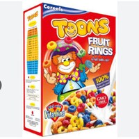 Picture of Toons Fruit Rings Cereals, 500 G - Carton Of 12 Pcs