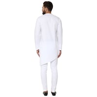 See Design Cotton Regular Fit Solid Kurta, ALSI939772, White