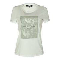 Picture of Gatsby T-Shirt with Your Future Needs You Print, White