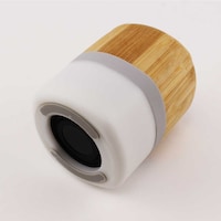 Picture of BYFT Natural Lamp Bamboo Bluetooth Speaker