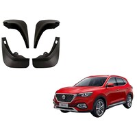 Kozdiko O.E Type Mud Guard Flaps for MG Hector, Pack of 4, Black