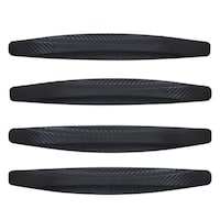 Feelitson Car Bumper Protector Scratch for All Cars, Set of 4, Black