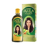 Dabur Amla Gold Hair Oil, 200ml, Pack of 36