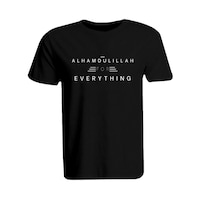 BYFT Alhamdulillah for Everything Printed Round Neck T-Shirt