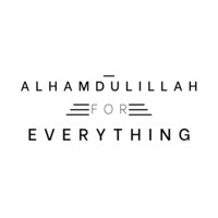 Picture of BYFT Alhamdulillah for Everything Printed Round Neck T-Shirt