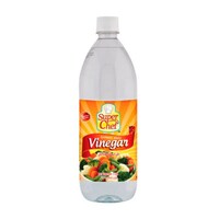 Super Chef White Vinegar, 1L, Carton of 12