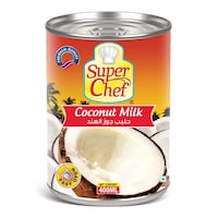Super Chef Coconut Milk, 400ml, Carton of 24