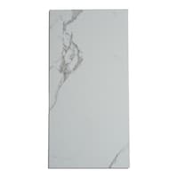 Walfloor Luxury Spc Click Flooring, LS105, Carton of 15pcs, Marble White