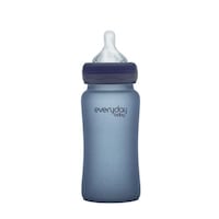 Everyday Baby Glass Heat Sensing Baby Bottle, 240ml