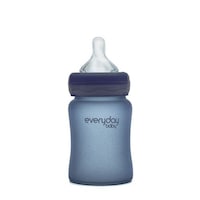 Everyday Baby Glass Heat Sensing Baby Bottle, 150ml