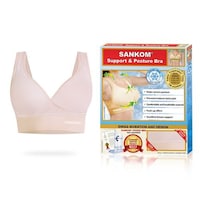 Picture of Sankom Patent Premium Bra With Lace, Beige