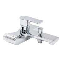 Oudali Shower Mixer Faucet, HS-802B, Shiny Silver