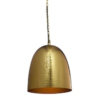 Picture of Metal Pendant Light with Chain, Gold