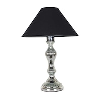 Picture of Chrome Finish Metal Table Lamp