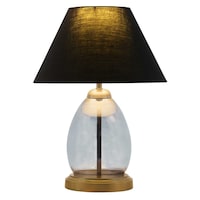 Picture of Tiered Smoke Luster Glass Table Lamp