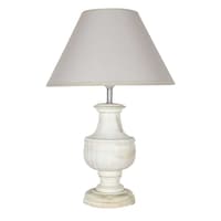 Eclectic Table Lamp, Off White