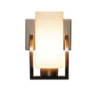 Picture of Rectangle Glass Wall Light, Silver
