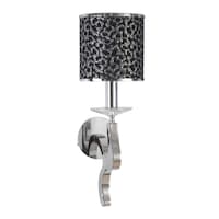 Picture of Stayton Shade Wall Light, Silver & Black