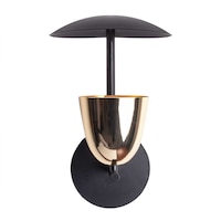 Pitchford Copper Wall Sconce, Black
