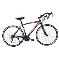 Picture of Aster Road Bike, GT-312, 700C-T-KF, 28inch, Black & Red