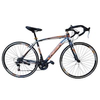 Aster Road Bike, GT-314, 700C-T-KF, 28inch, Grey & Orange