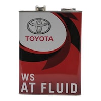 Toyota Genuine WS Automatic Transmission Fluid, 4L, 0888602305
