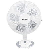 Picture of Kimatasu High Speed Table Fan, Pearl, 60 Watt, White