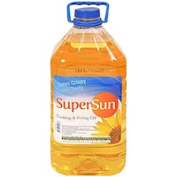 Supersun Cooking Oil, 4L, Carton of 4