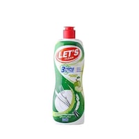 Picture of Let's Clean Triple Active Apple Dishwashing Liquid, 500ml - Carton of 12