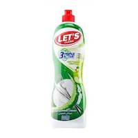 Picture of Let's Clean Triple Active Apple Dishwashing Liquid, 900ml - Carton of 12
