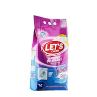 Let's Clean Purple Rose Laundry Detergent Powder (Front Load Automatic), 4Kg - Carton of 3