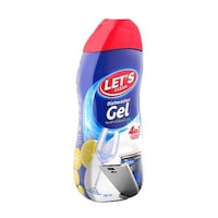 Let's Clean 4-in-1 Cleaning Power Lemon Dishwasher Gel, 700ml - Carton of 6