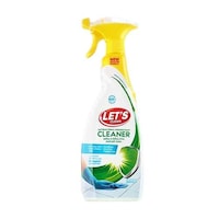 Let's Clean Antibacterial Disinfectant Lemon Cleaner Spray, 500ml - Carton of 12