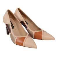 Picture of Milano Leather High Heel Pointy Toe Shoe, 8.5cm