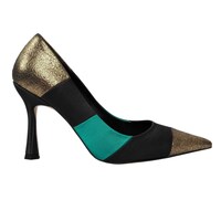 Milano Leather Stiletto High Heel Pointy Toe Shoe, 9.5cm