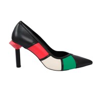 Milano Leather High Heel Pointy Toe Shoe, 8.5cm