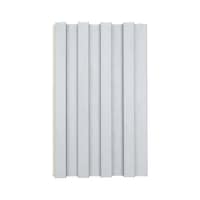 A Home PVC Panel with Leatherette Design, 3.4M, Light Grey, Box of 16 Pieces