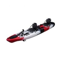 Picture of SS Water Sports Double Pedal Craft Kayak with Heavy Duty Adjustable Frame Chair, 4.3m, Orange