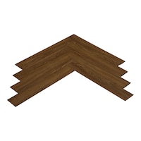 Picture of Walfloor Herringbone Lvt Click Wooden Design Flooring, LWH026, Carton of 20pcs, Light Brown