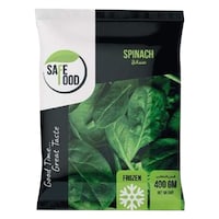 Picture of Safe Food Frozen Spinach, 400g - Carton of 20 Packs