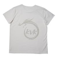 Picture of KVK Snake Design Rineshine Hotfix Stone T-Shirt, White