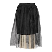 KVK Net Design Skirt For Ladies