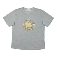KVK Eagle Design T-Shirt, Grey & Yellow, Free Size