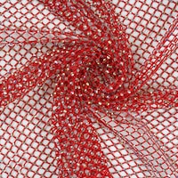 Picture of KVK Stone Net For Ladies, Red